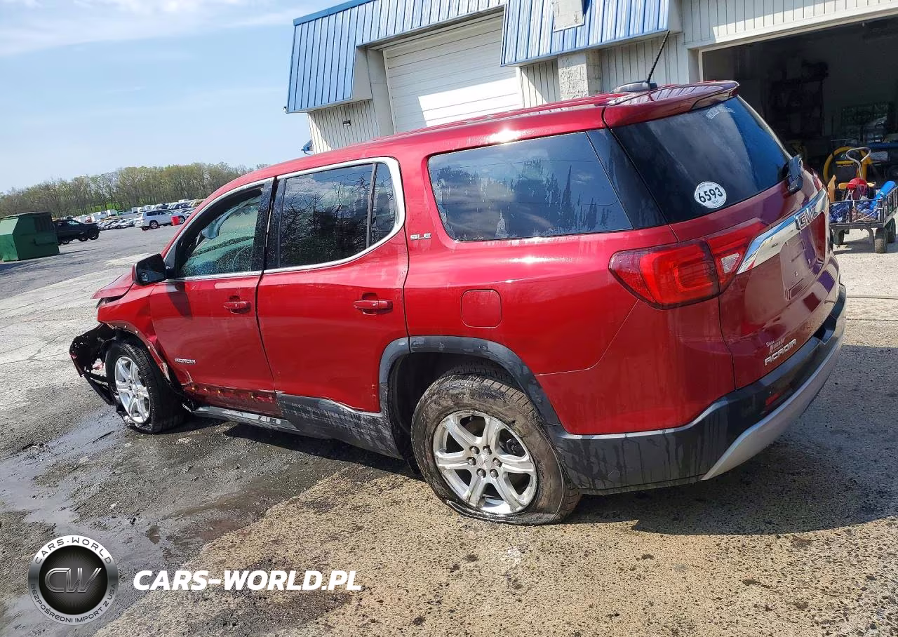 2019 GMC Acadia Sle VIN:1GKKNRLA3KZ205138 - 2