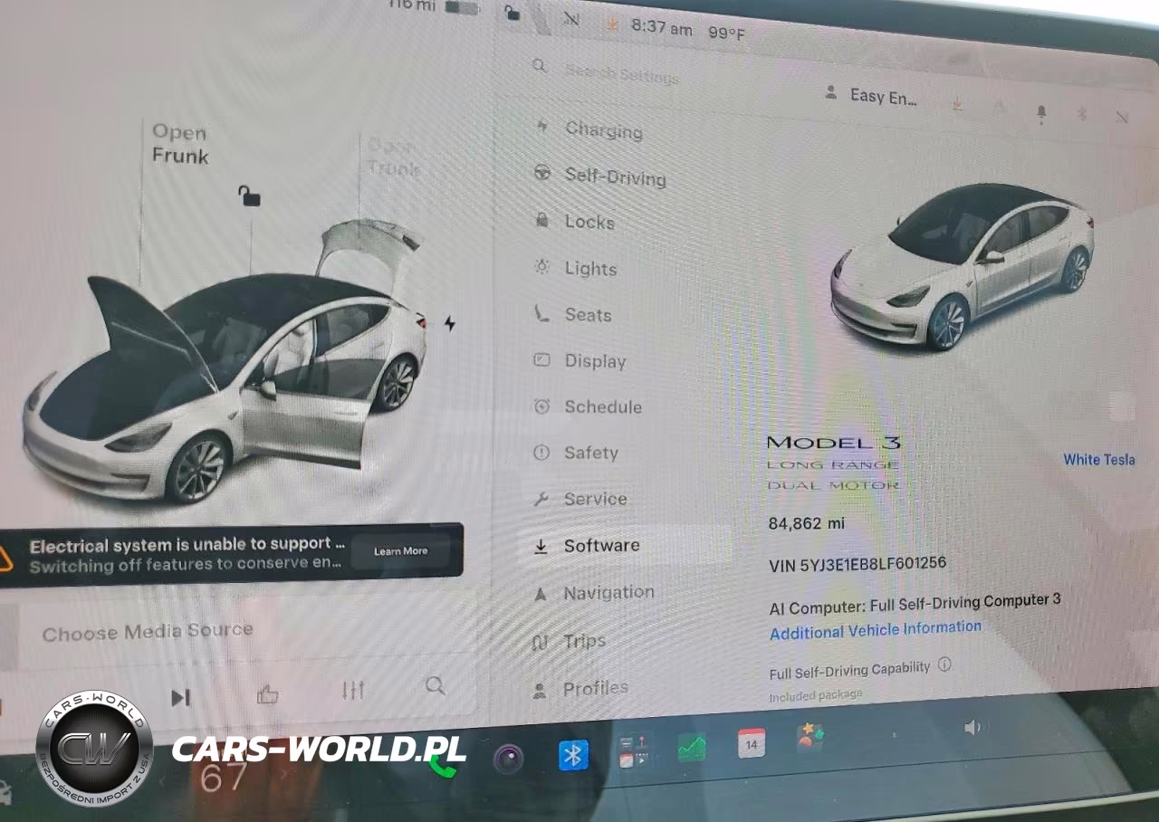 2020 Tesla Model 3 VIN:5YJ3E1EB8LF601256 - 9