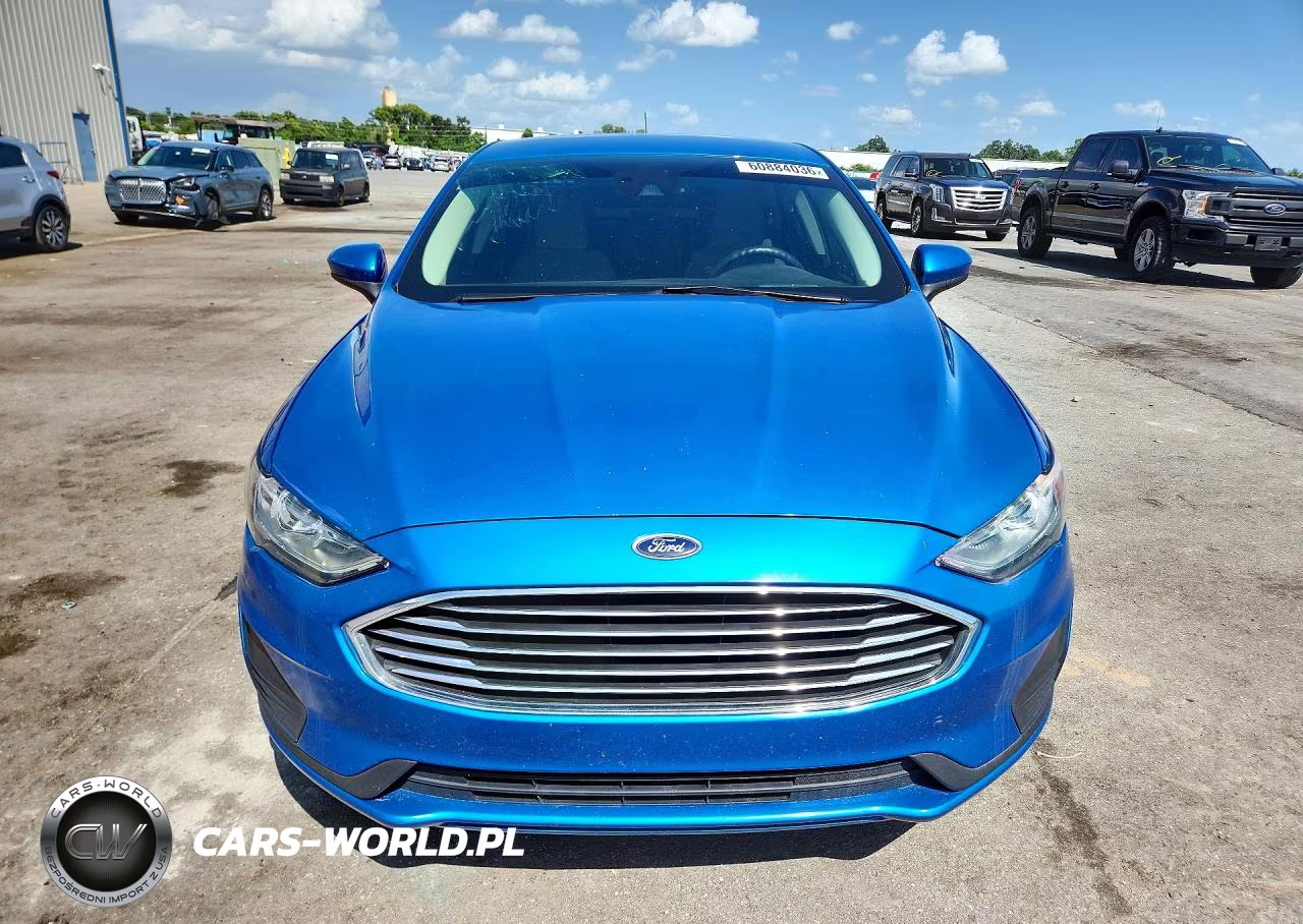 2019 Ford Fusion S VIN:3FA6P0G71KR193969 - 5