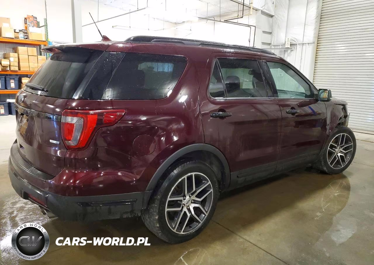 2019 Ford Explorer Sport VIN:1FM5K8GT7KGB39577 - 3