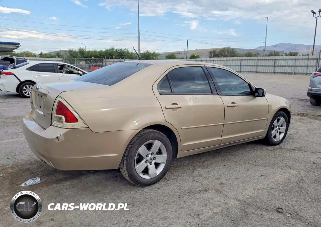 2007 Ford Fusion Se VIN:3FAHP07Z17R190037 - 3