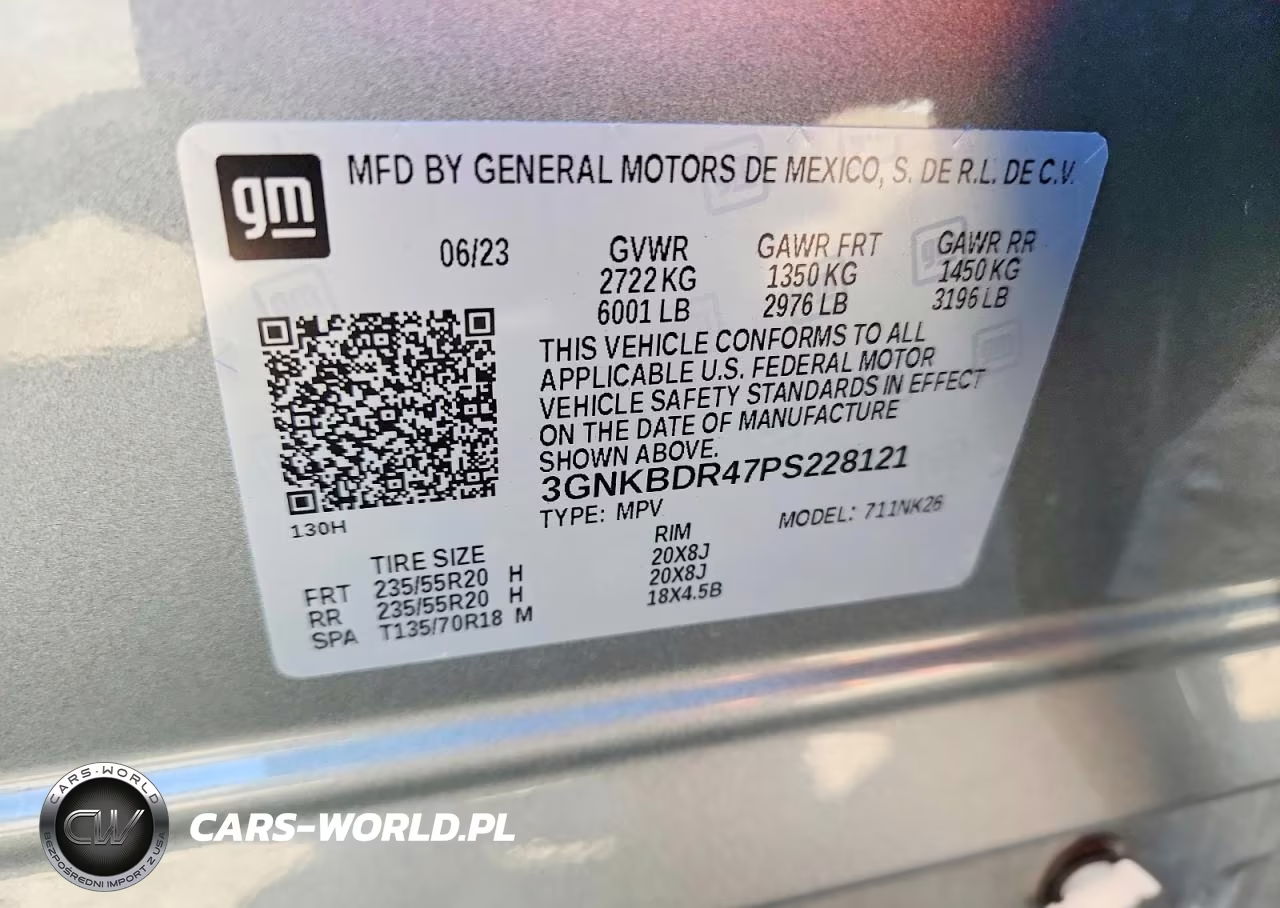 2023 Chevrolet Blazer 3Lt VIN:3GNKBDR47PS228121 - 14