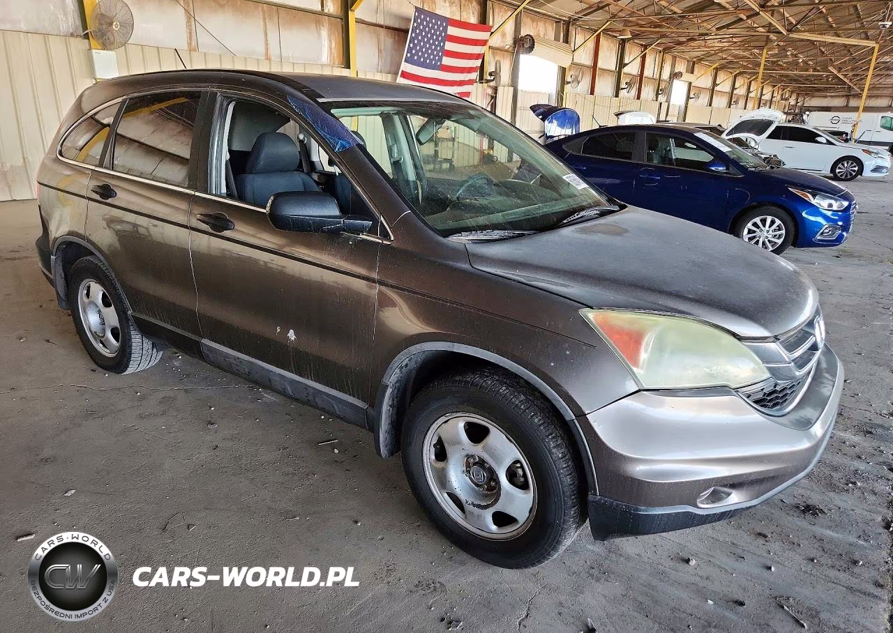 2010 Honda Cr-V Lx VIN:5J6RE3H35AL012485 - 4