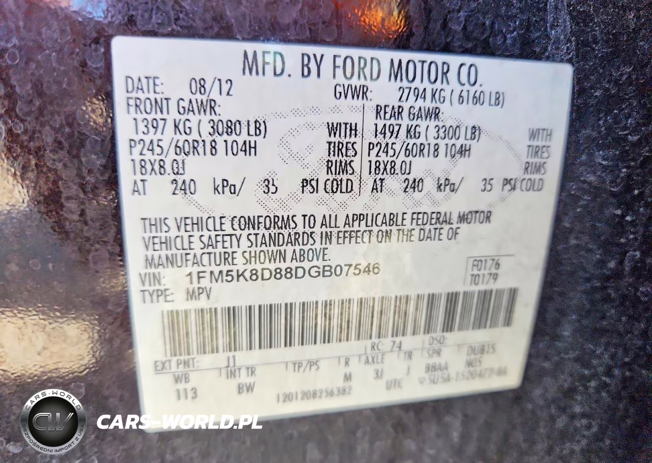 2013 Ford Explorer Xlt VIN:1FM5K8D88DGB07546 - 13