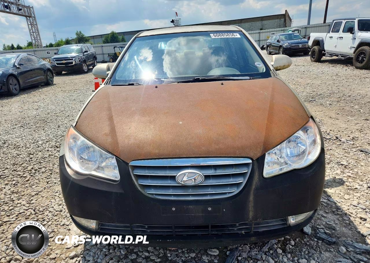 2009 Hyundai Elantra Gls VIN:KMHDU46D39U791228 - 5