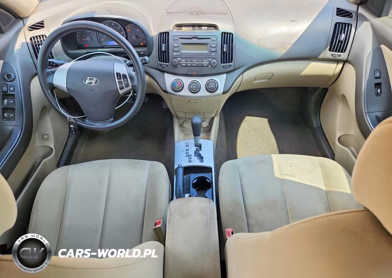 2009 Hyundai Elantra Gls VIN:KMHDU46D39U791228 - 8