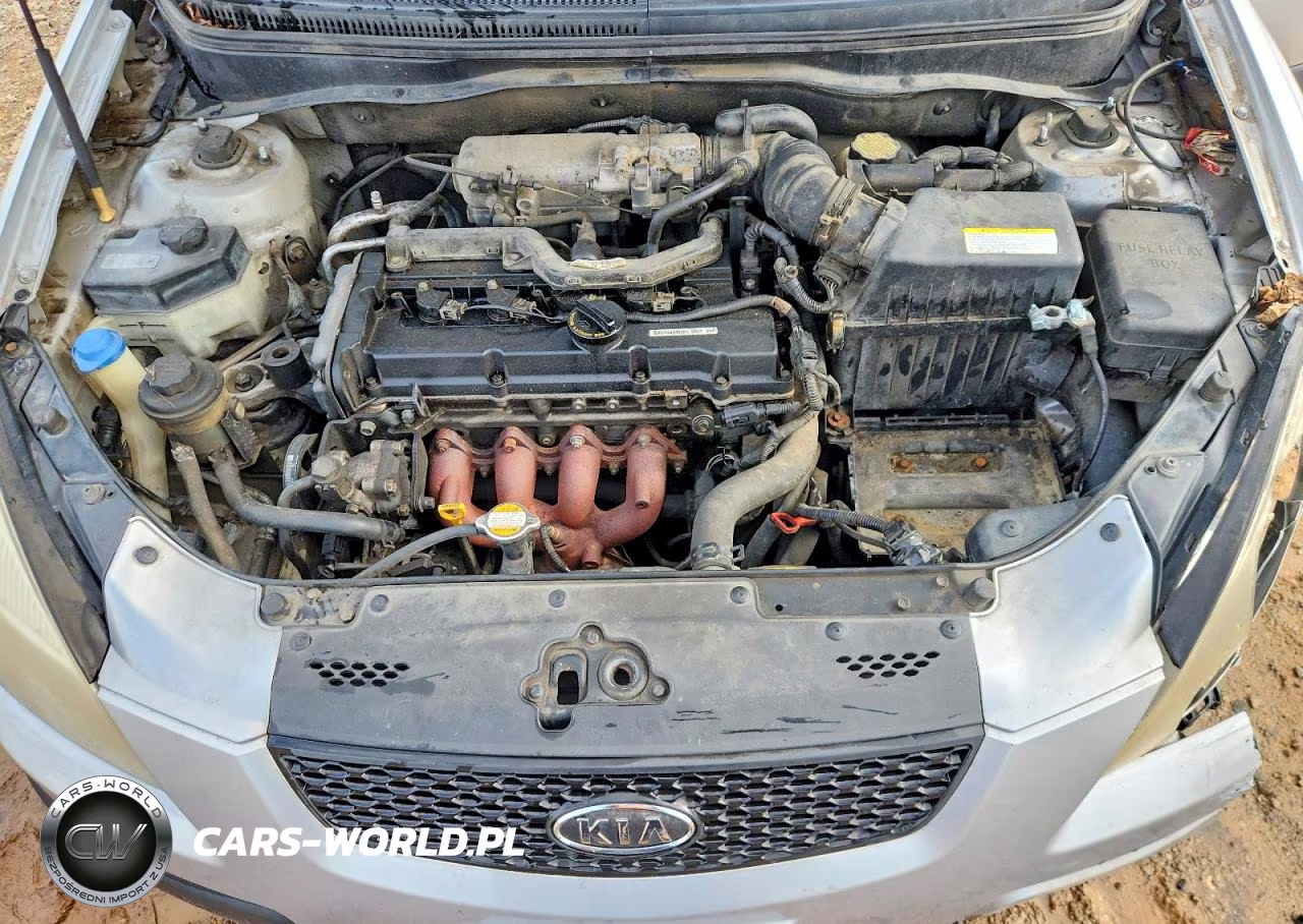 2006 Kia Rio VIN:KNADE123566119732 - 11