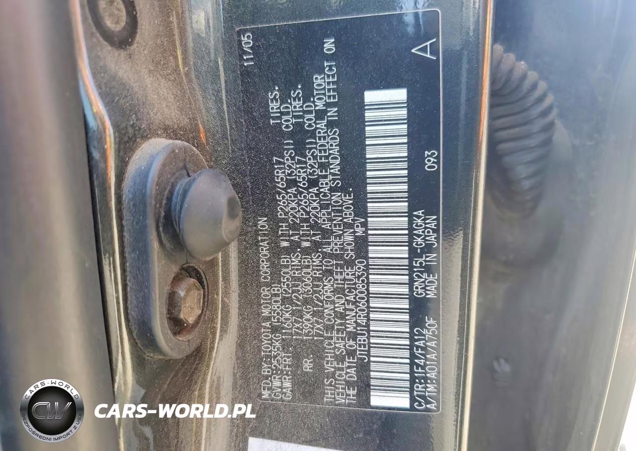 2006 Toyota 4Runner Sr5 VIN:JTEBU14R060085390 - 13