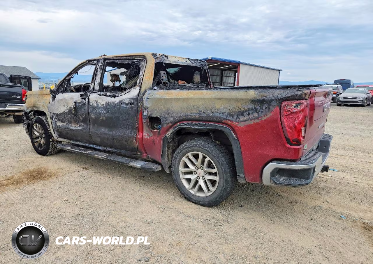 2020 GMC Sierra K1500 Slt VIN:1GTU9DET1LZ231135 - 2