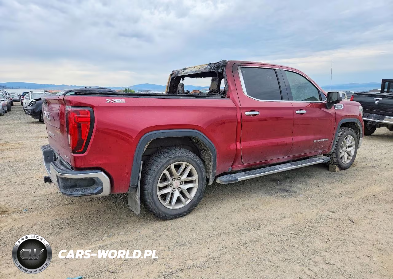 2020 GMC Sierra K1500 Slt VIN:1GTU9DET1LZ231135 - 3