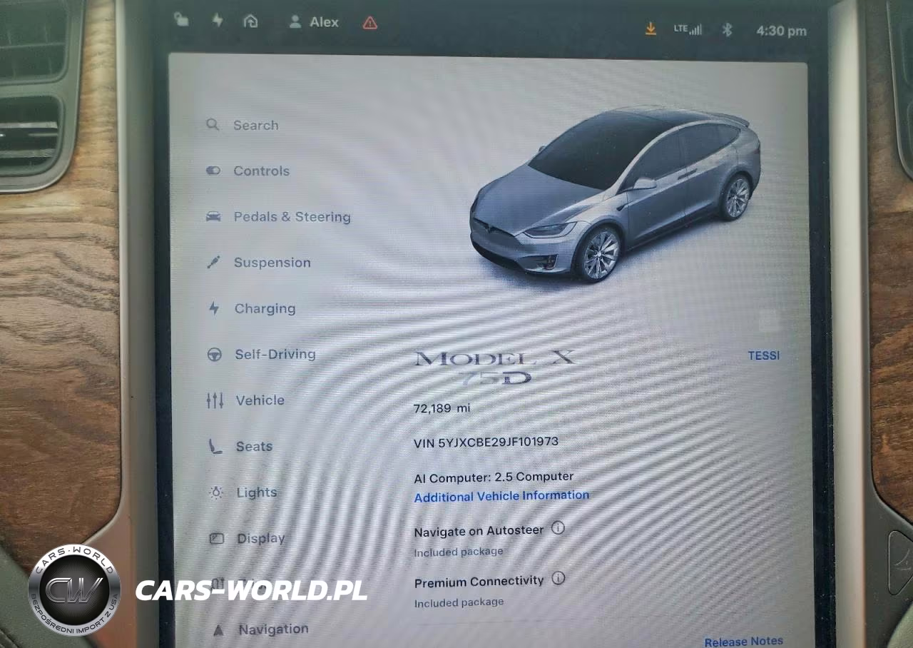 2018 Tesla Model X VIN:5YJXCBE29JF101973 - 9