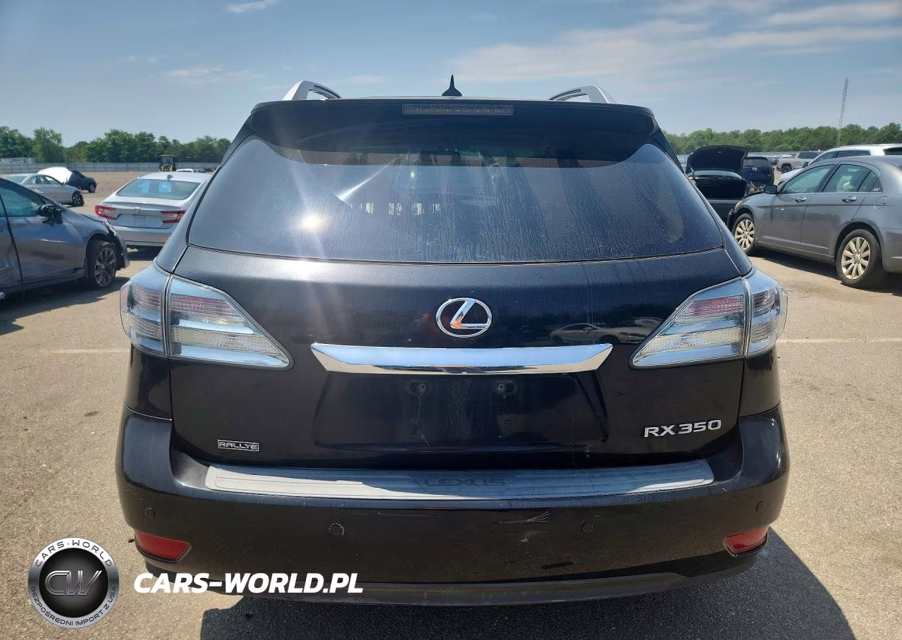 2012 Lexus Rx 350 VIN:2T2BK1BA4CC130416 - 6