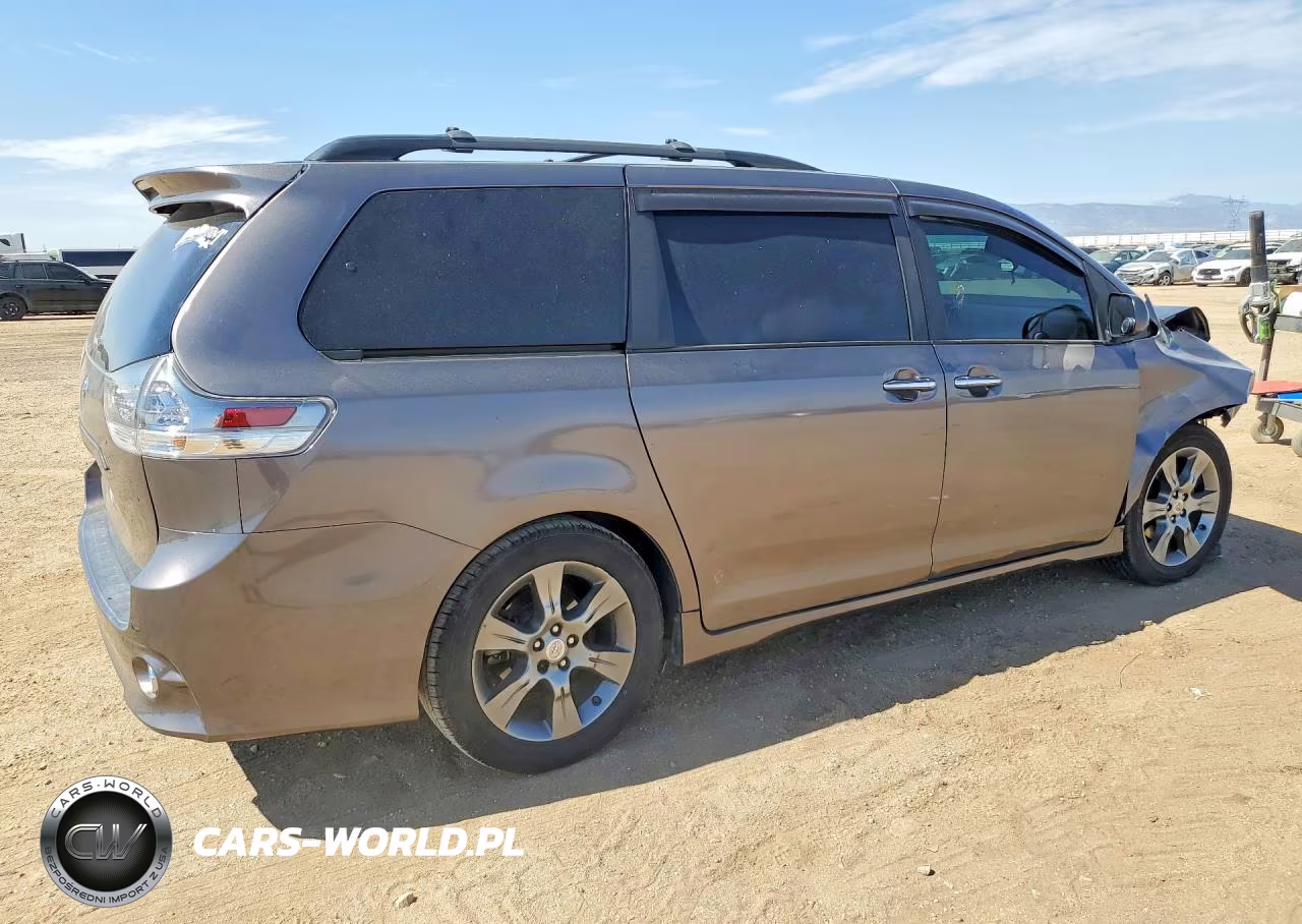 2015 Toyota Sienna Sport VIN:5TDXK3DC0FS681135 - 3