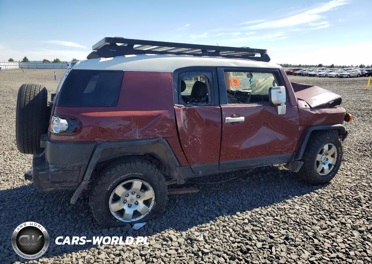 2008 Toyota Fj Cruiser Base VIN:JTEBU11F38K017571 - 3