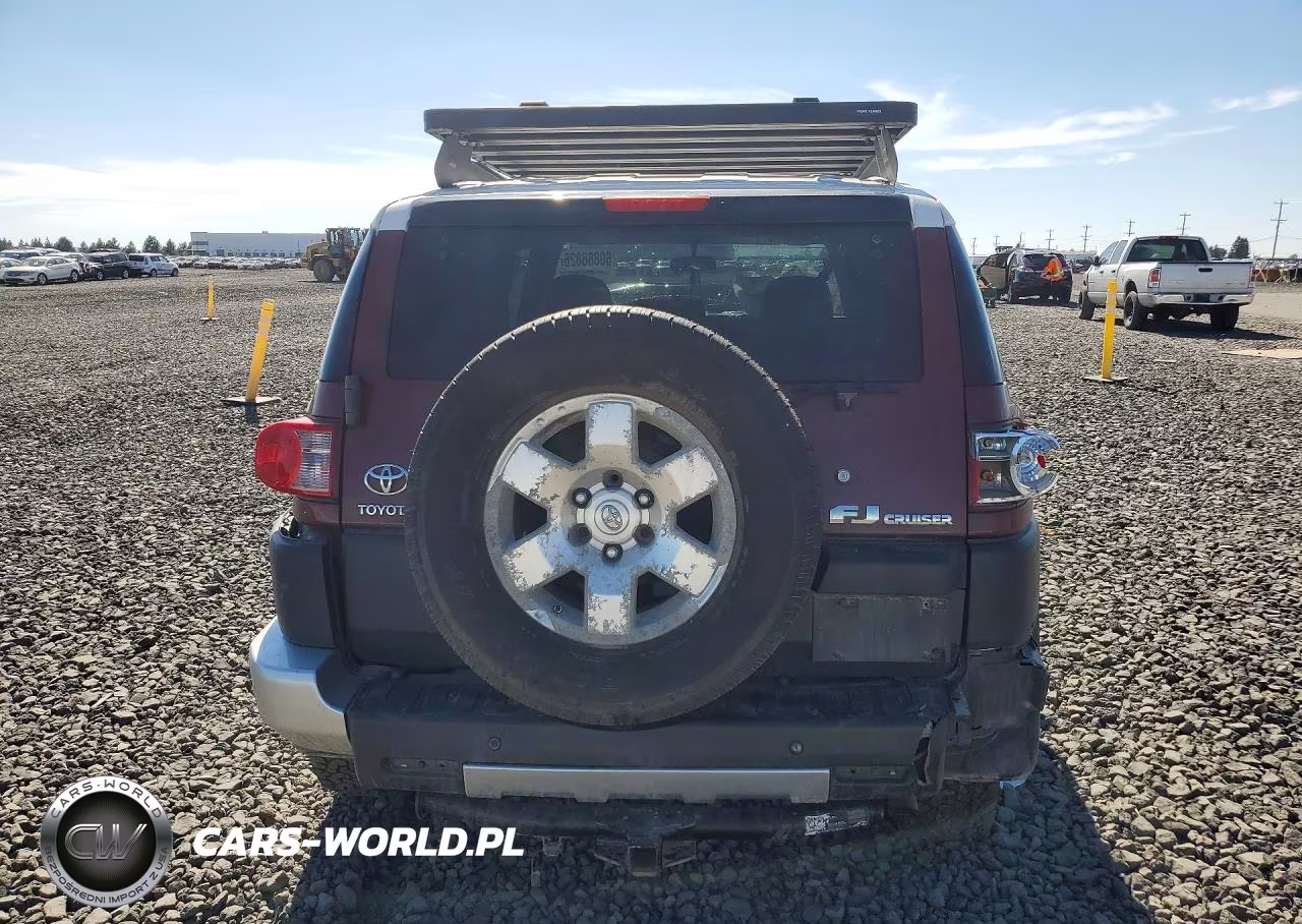 2008 Toyota Fj Cruiser Base VIN:JTEBU11F38K017571 - 6