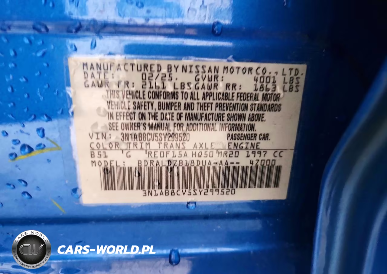 2025 Nissan Sentra Sv VIN:3N1AB8CV5SY299520 - 12