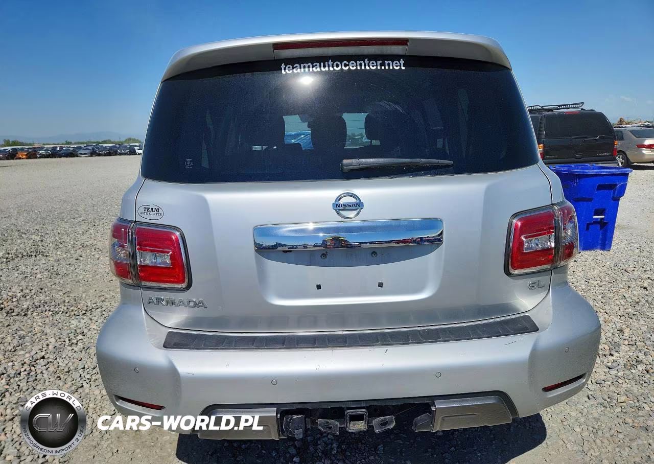2019 Nissan Armada Sl VIN:JN8AY2NC6K9582958 - 6
