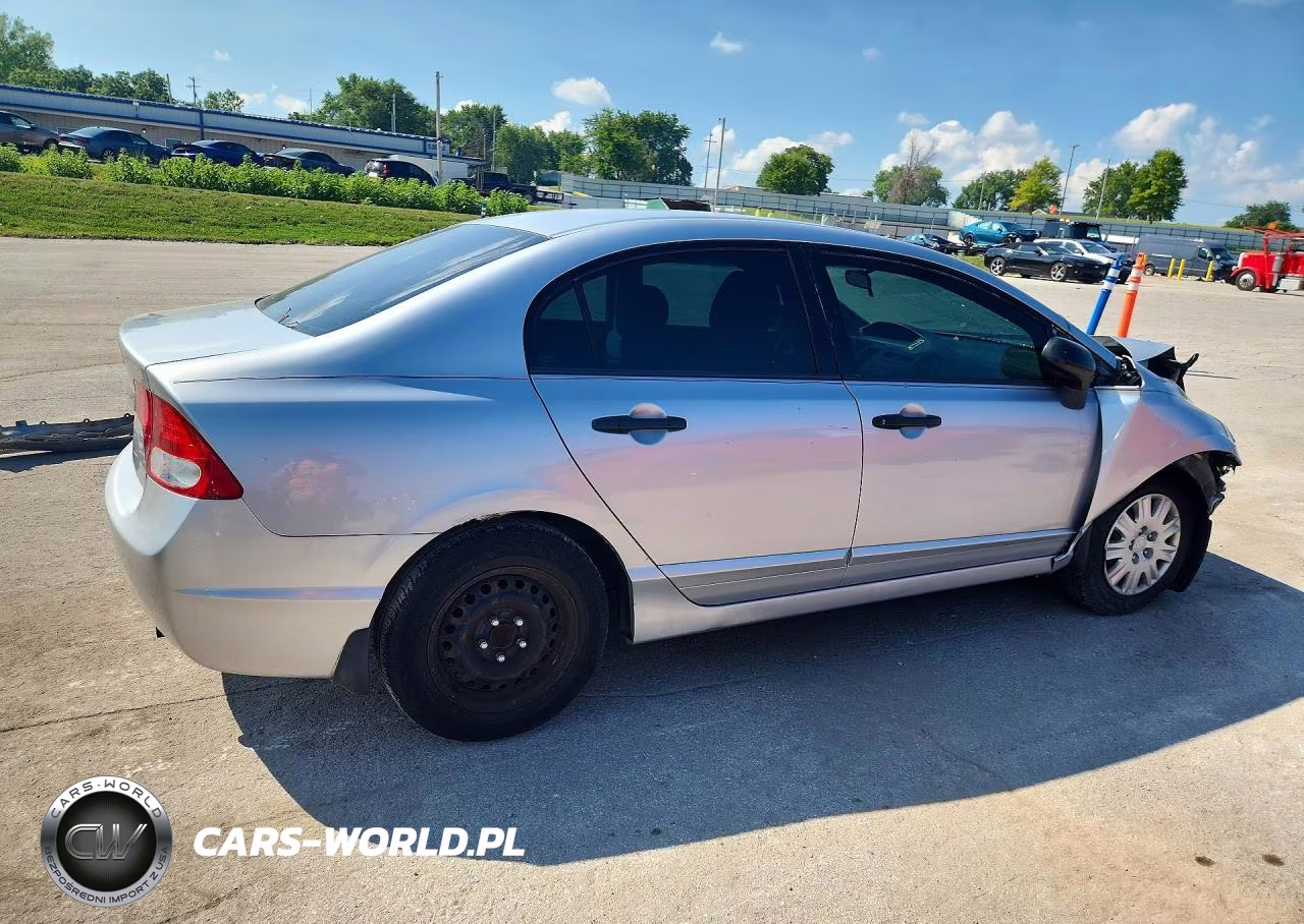 2009 Honda Civic Vp VIN:2HGFA16329H327184 - 3