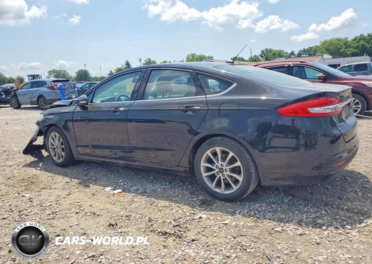 2017 Ford Fusion Se VIN:3FA6P0HD4HR174412 - 2