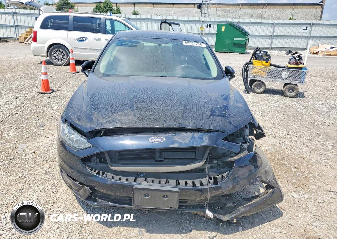 2017 Ford Fusion Se VIN:3FA6P0HD4HR174412 - 5