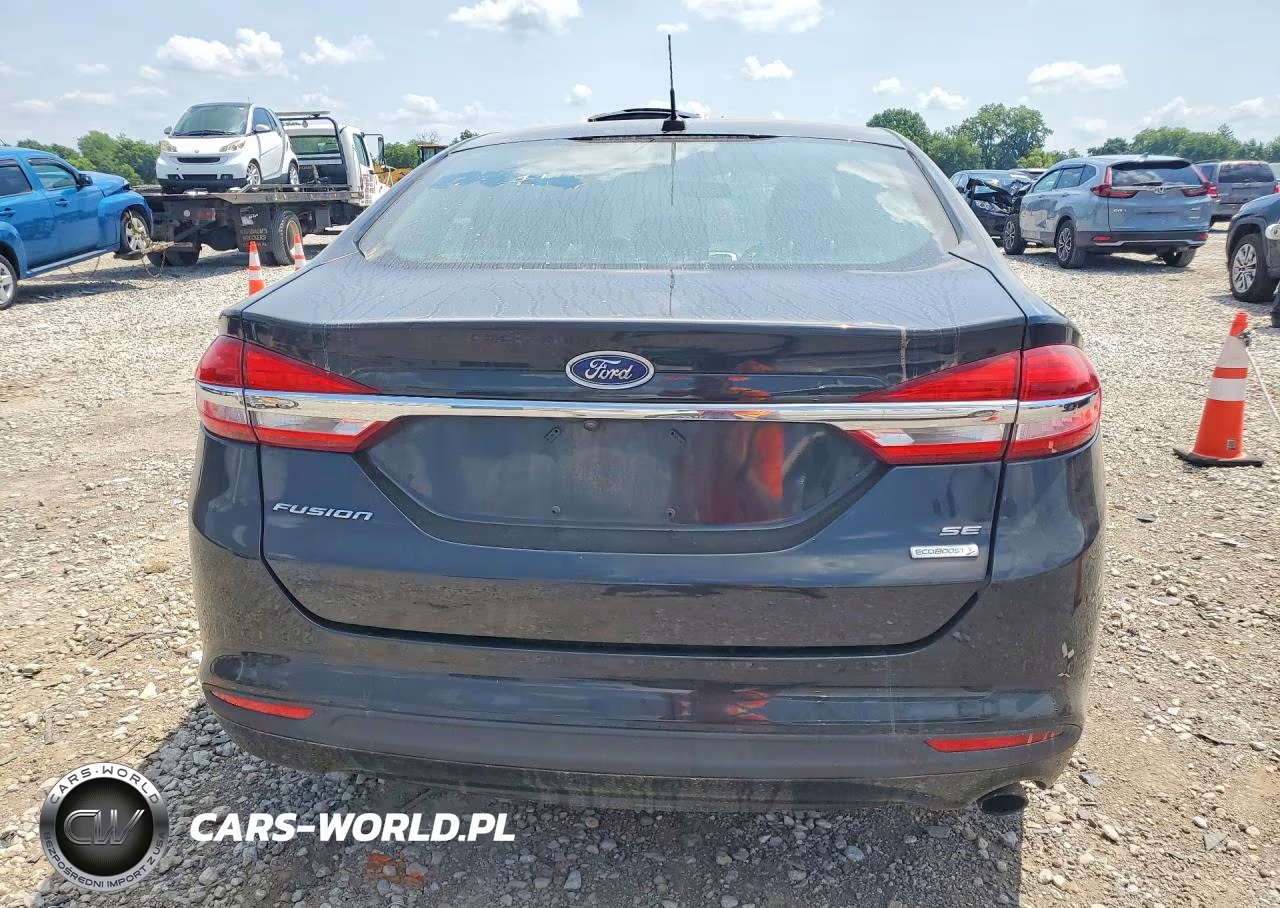 2017 Ford Fusion Se VIN:3FA6P0HD4HR174412 - 6
