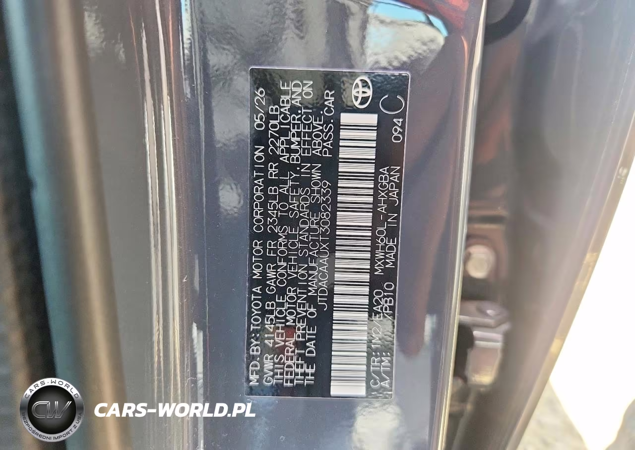 2026 Toyota Prius Xle VIN:JTDACAAUXT3082339 - 13