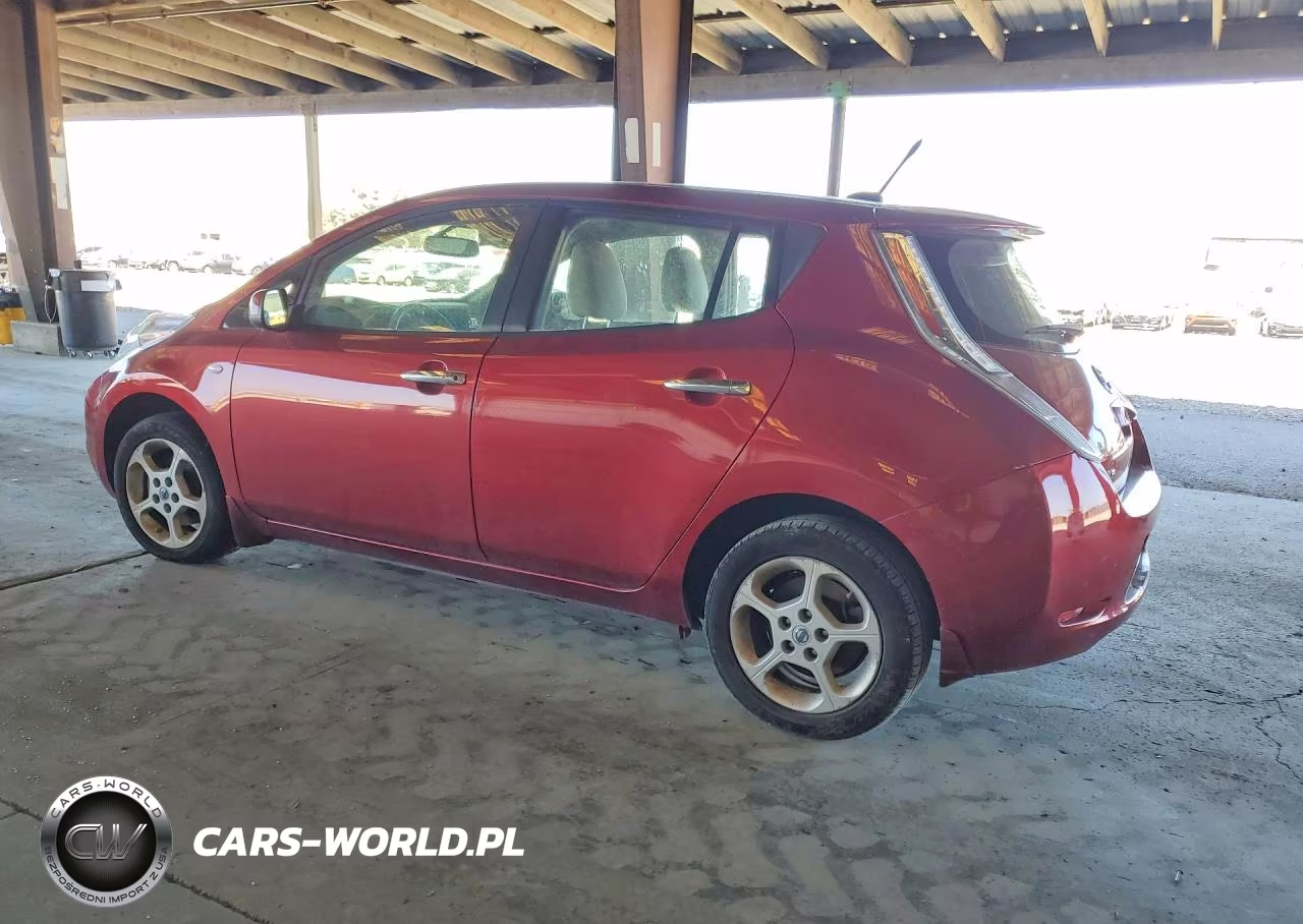 2012 Nissan Leaf Sv VIN:JN1AZ0CP1CT026860 - 2