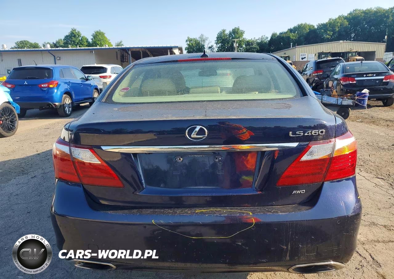 2011 Lexus Ls 460 VIN:JTHCL5EF6B5011930 - 6