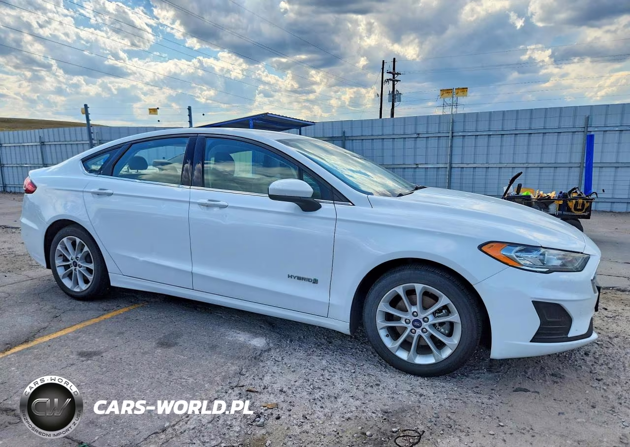 2019 Ford Fusion Se VIN:3FA6P0LU5KR188558 - 4
