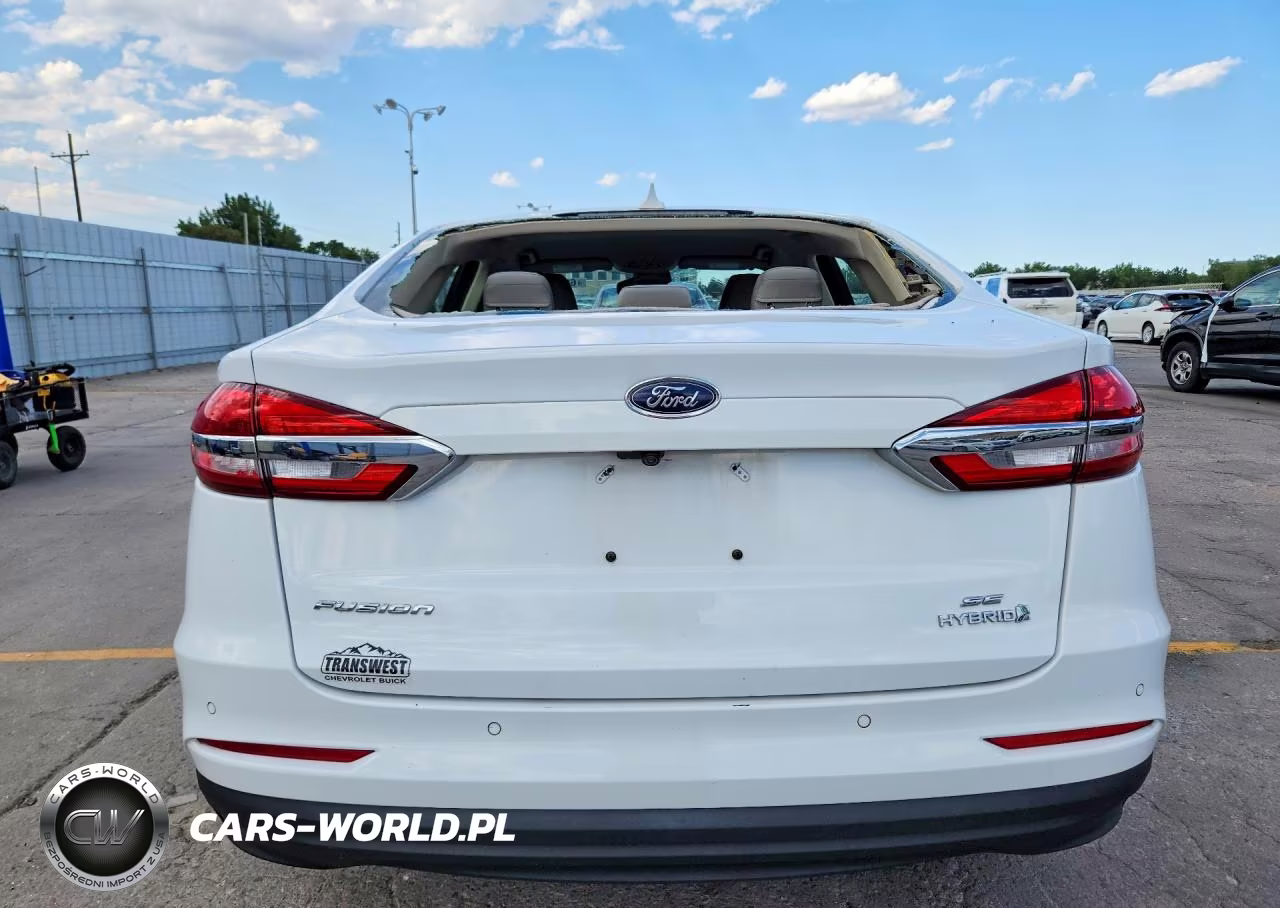 2019 Ford Fusion Se VIN:3FA6P0LU5KR188558 - 6