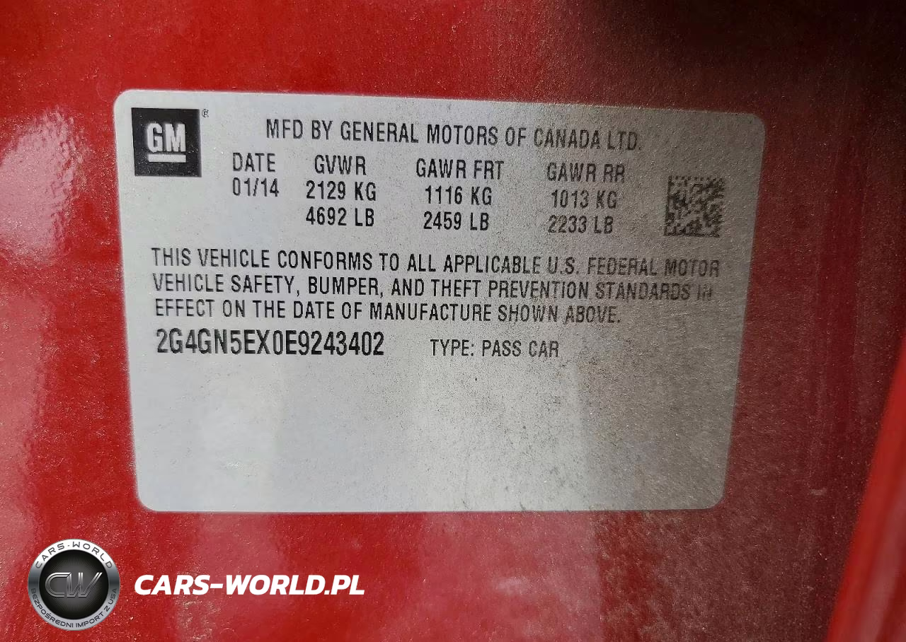 2014 Buick Regal Premium VIN:2G4GN5EX0E9243402 - 12