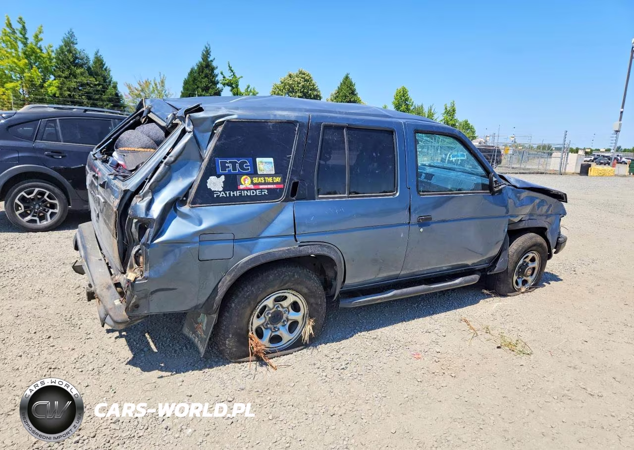 1991 Nissan Pathfinder Xe VIN:JN8HD17Y7MW033383 - 3