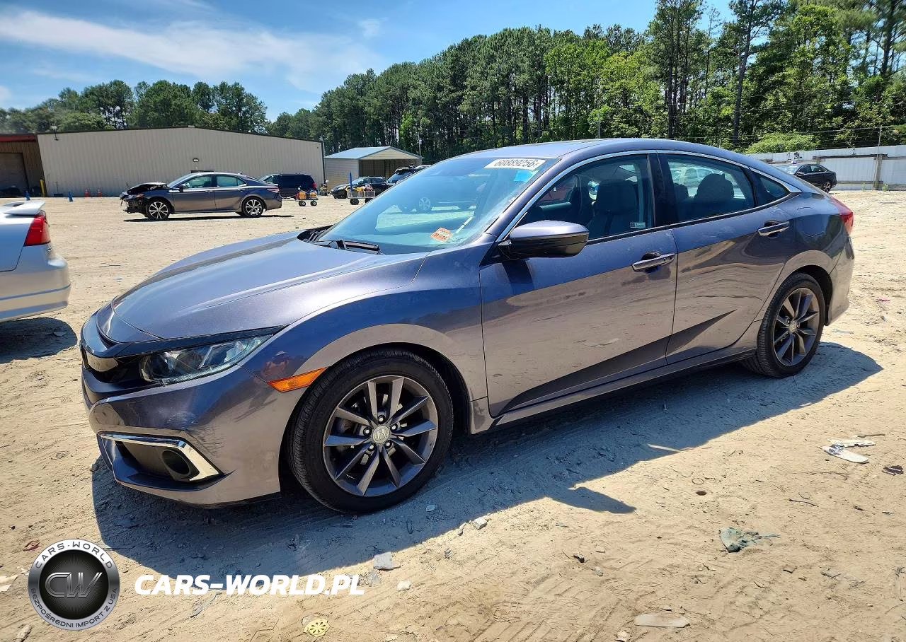 2020 Honda Civic Ex VIN:19XFC1F34LE001799 - 1