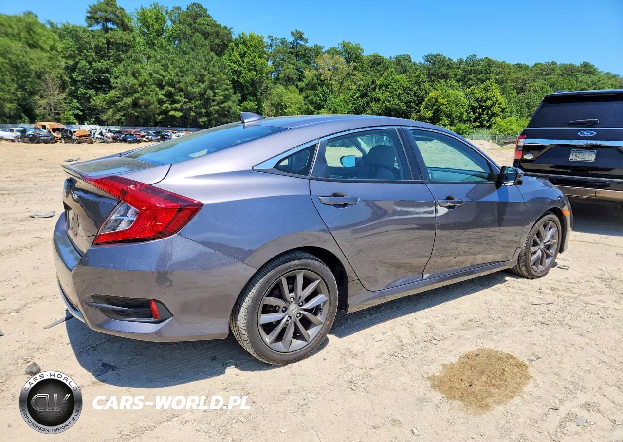 2020 Honda Civic Ex VIN:19XFC1F34LE001799 - 3