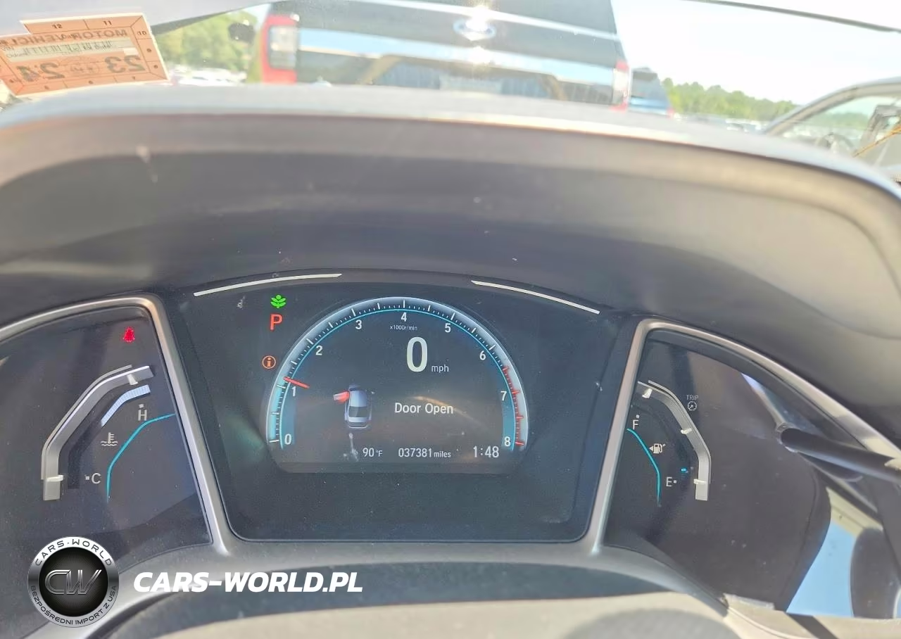 2020 Honda Civic Ex VIN:19XFC1F34LE001799 - 9