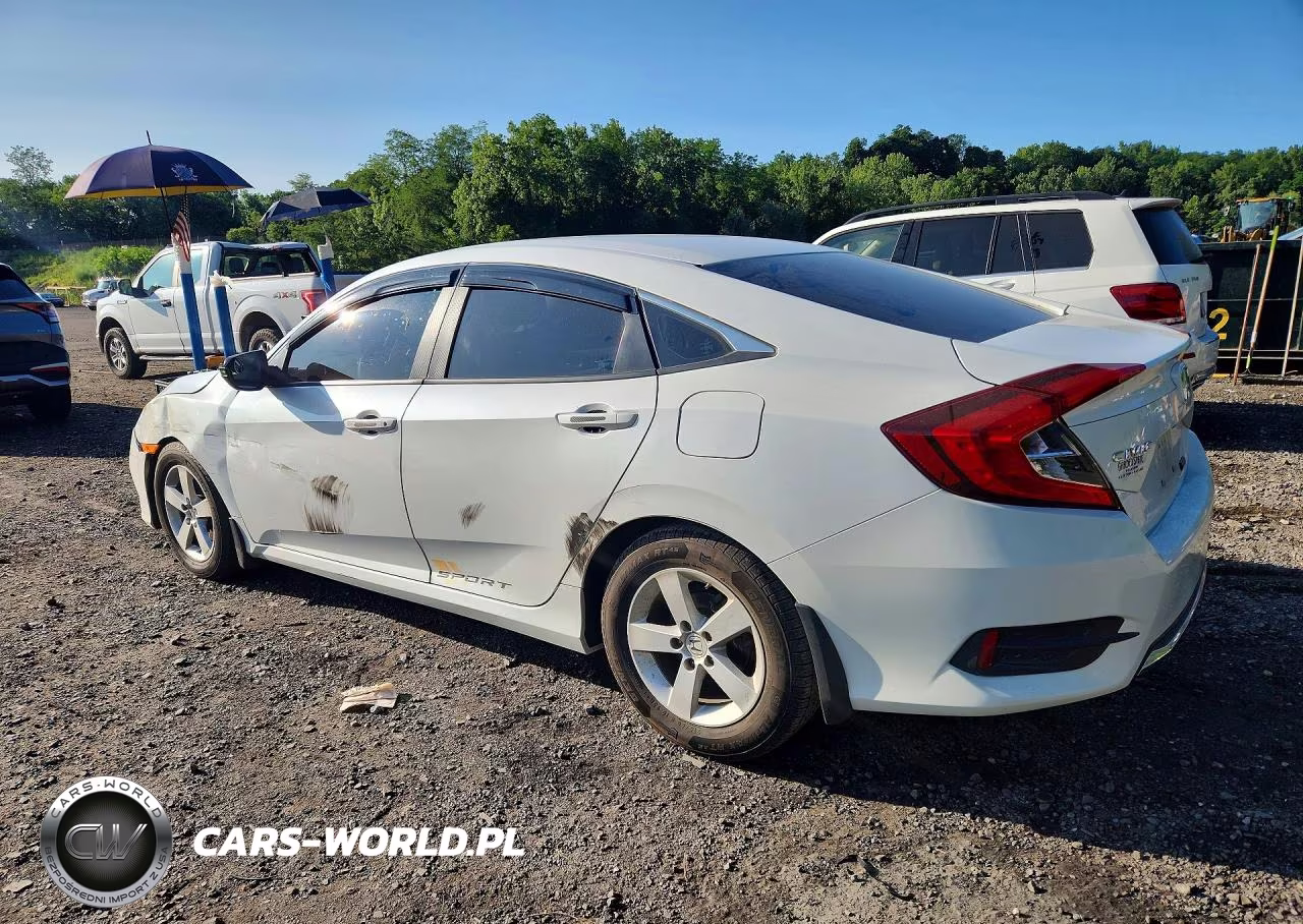 2020 Honda Civic Lx VIN:2HGFC2F61JH533307 - 2