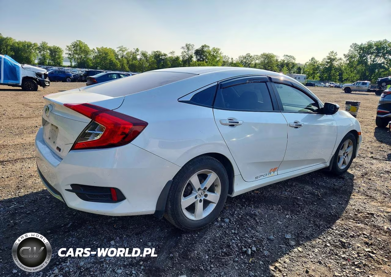 2020 Honda Civic Lx VIN:2HGFC2F61JH533307 - 3