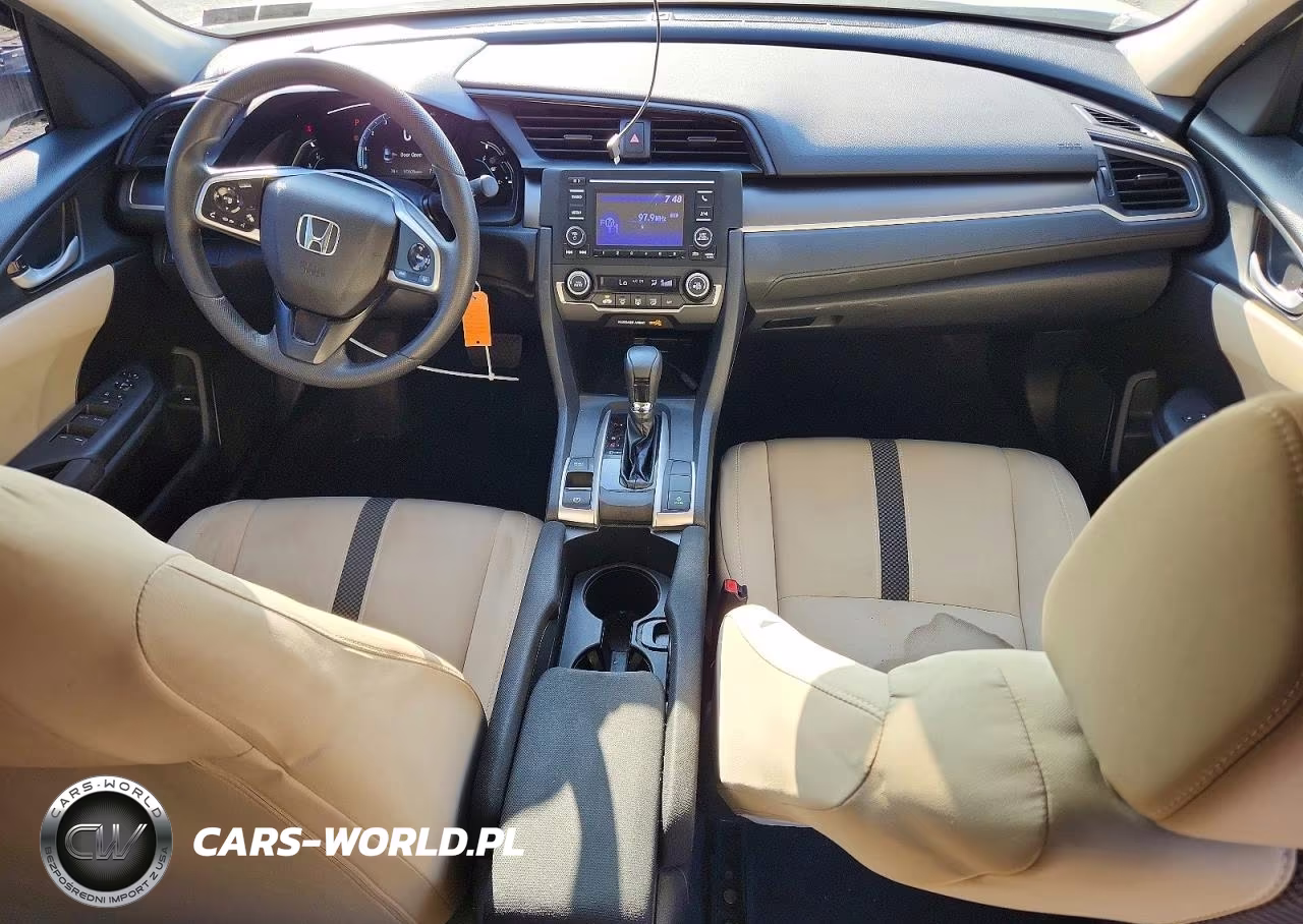 2020 Honda Civic Lx VIN:2HGFC2F61JH533307 - 8