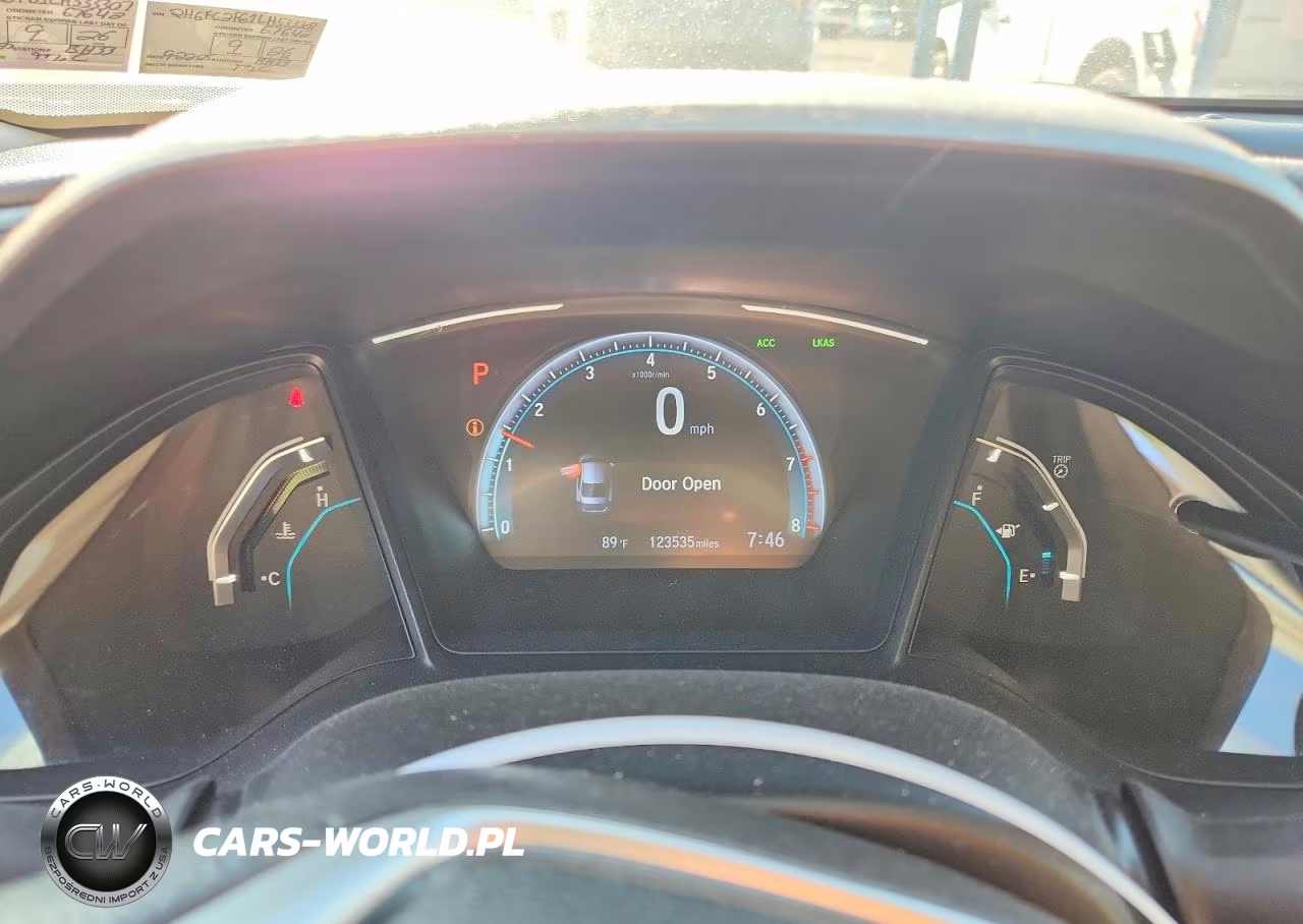 2020 Honda Civic Lx VIN:2HGFC2F61JH533307 - 9