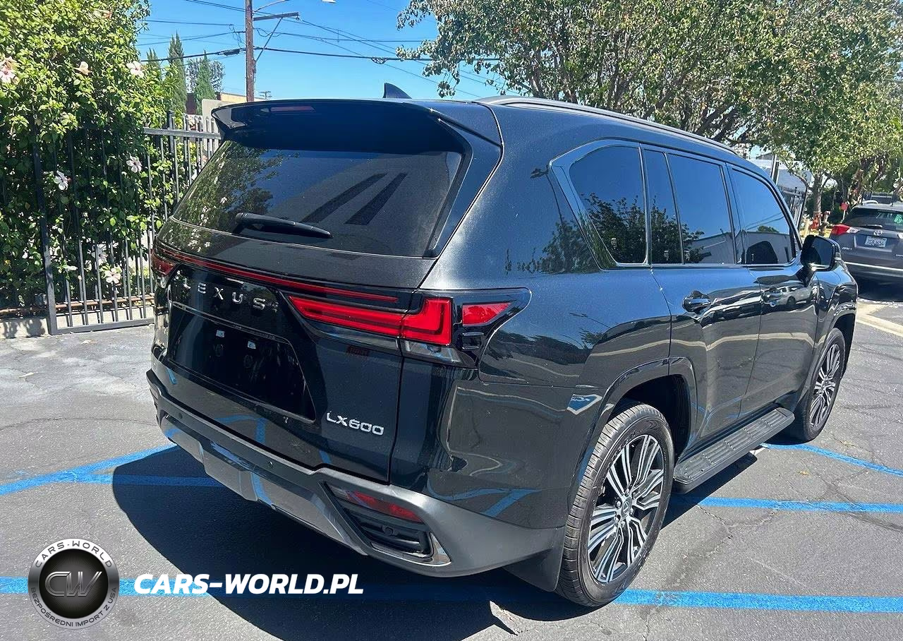 2024 Lexus Lx 600 Luxury VIN:JTJGB7CX5R4065214 - 4