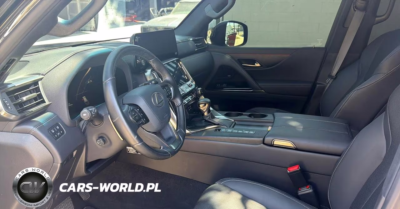 2024 Lexus Lx 600 Luxury VIN:JTJGB7CX5R4065214 - 9