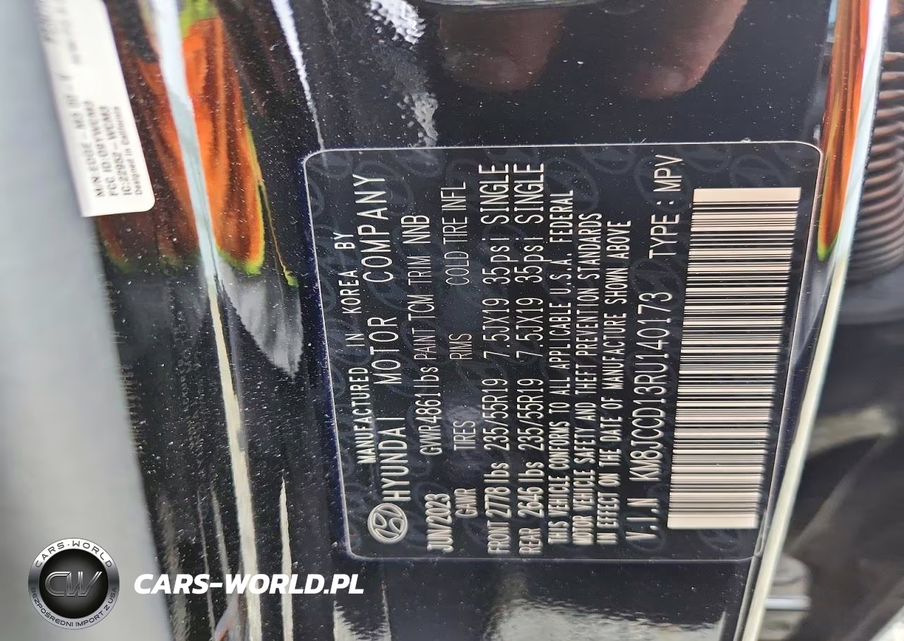 2024 Hyundai Tucson Sel Convenience VIN:KM8JCCD13RU140173 - 13