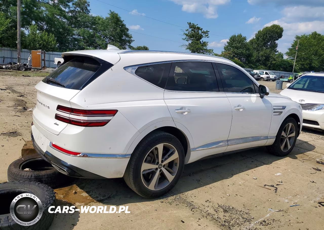 2021 Genesis Gv80 2.5T VIN:KMUHBDSB7MU037366 - 3