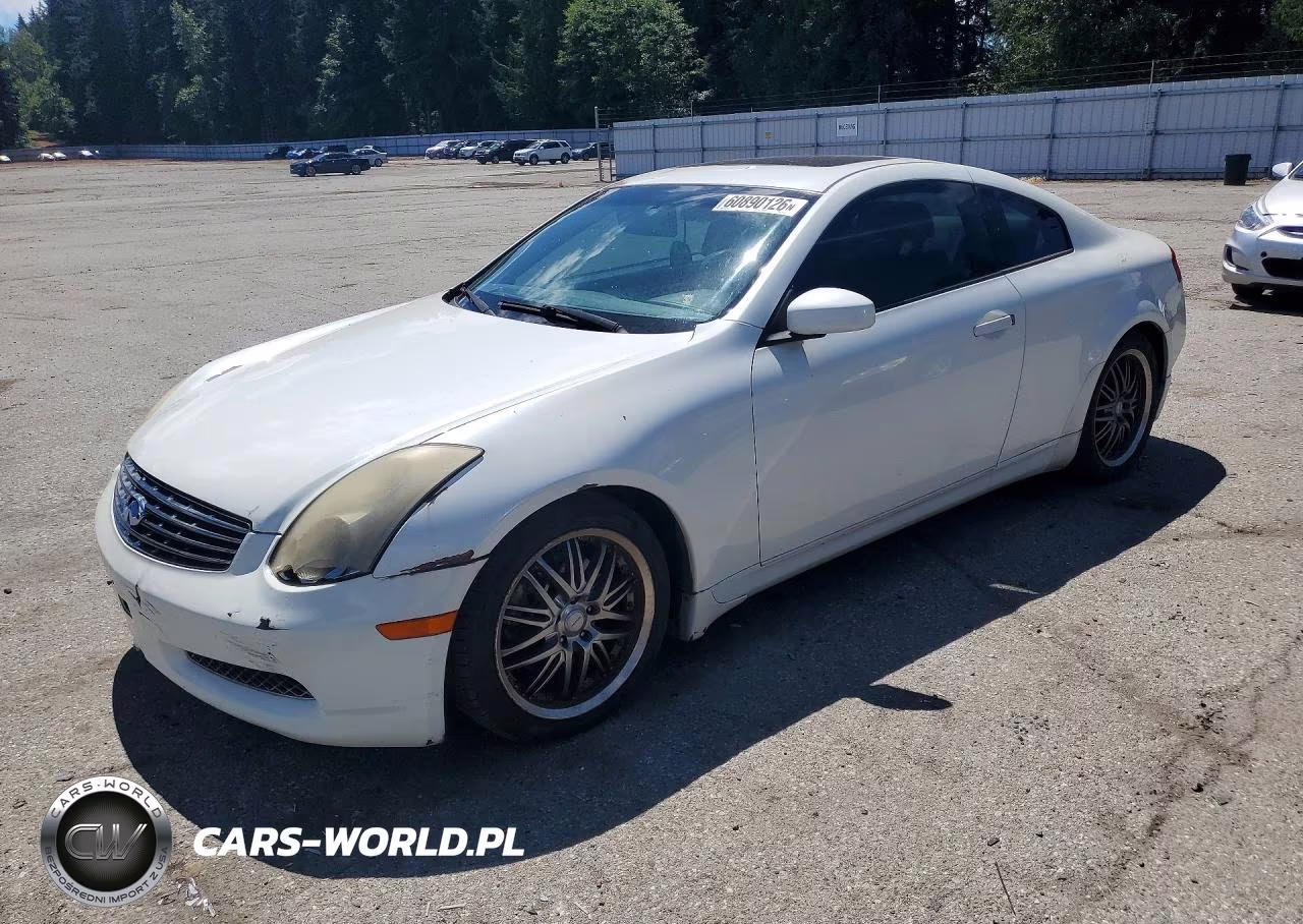 2005 Infiniti G35 Base VIN:JNKCV54E55M406193 - 1
