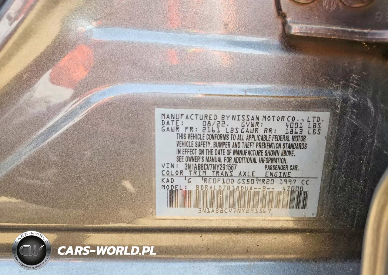 2022 Nissan Sentra Sv VIN:3N1AB8CV7NY291567 - 12