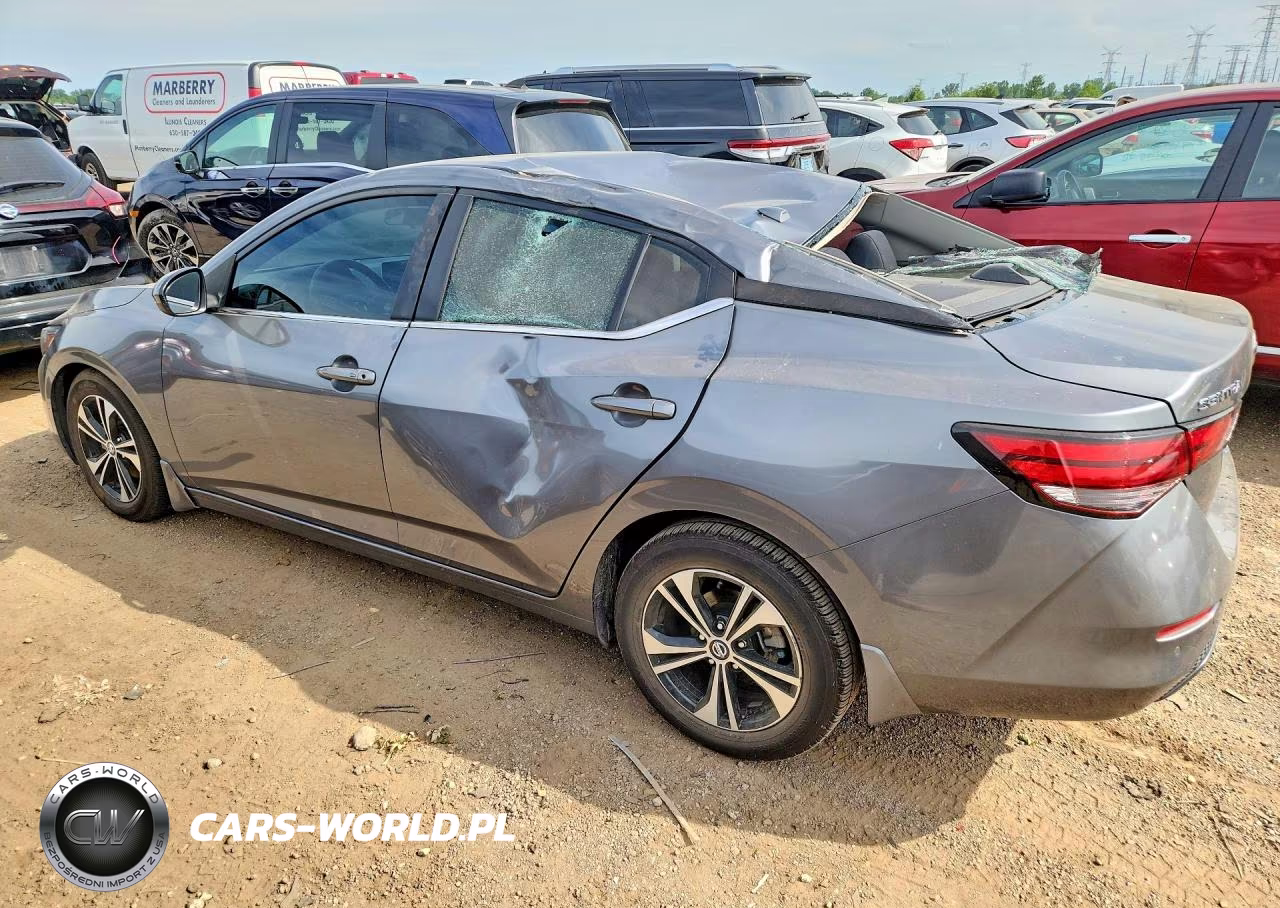 2022 Nissan Sentra Sv VIN:3N1AB8CV7NY291567 - 2