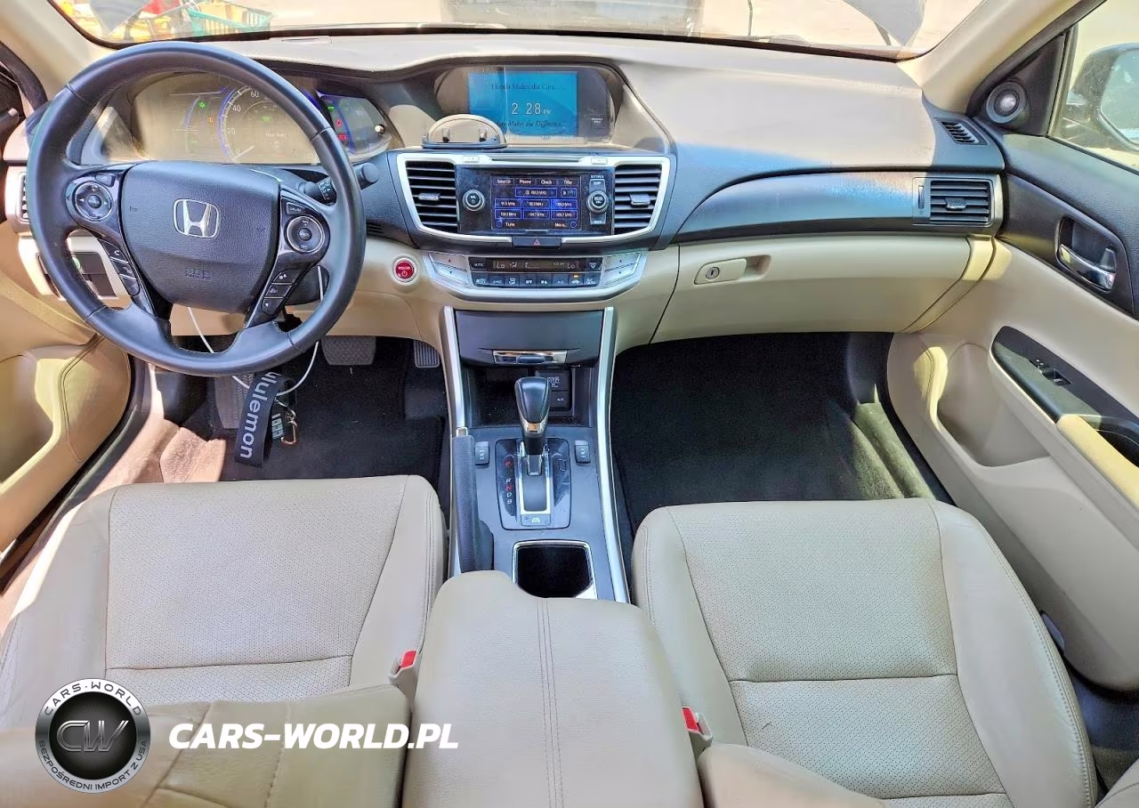 2015 Honda Accord Hybrid Exl VIN:1HGCR6F52FA011661 - 8