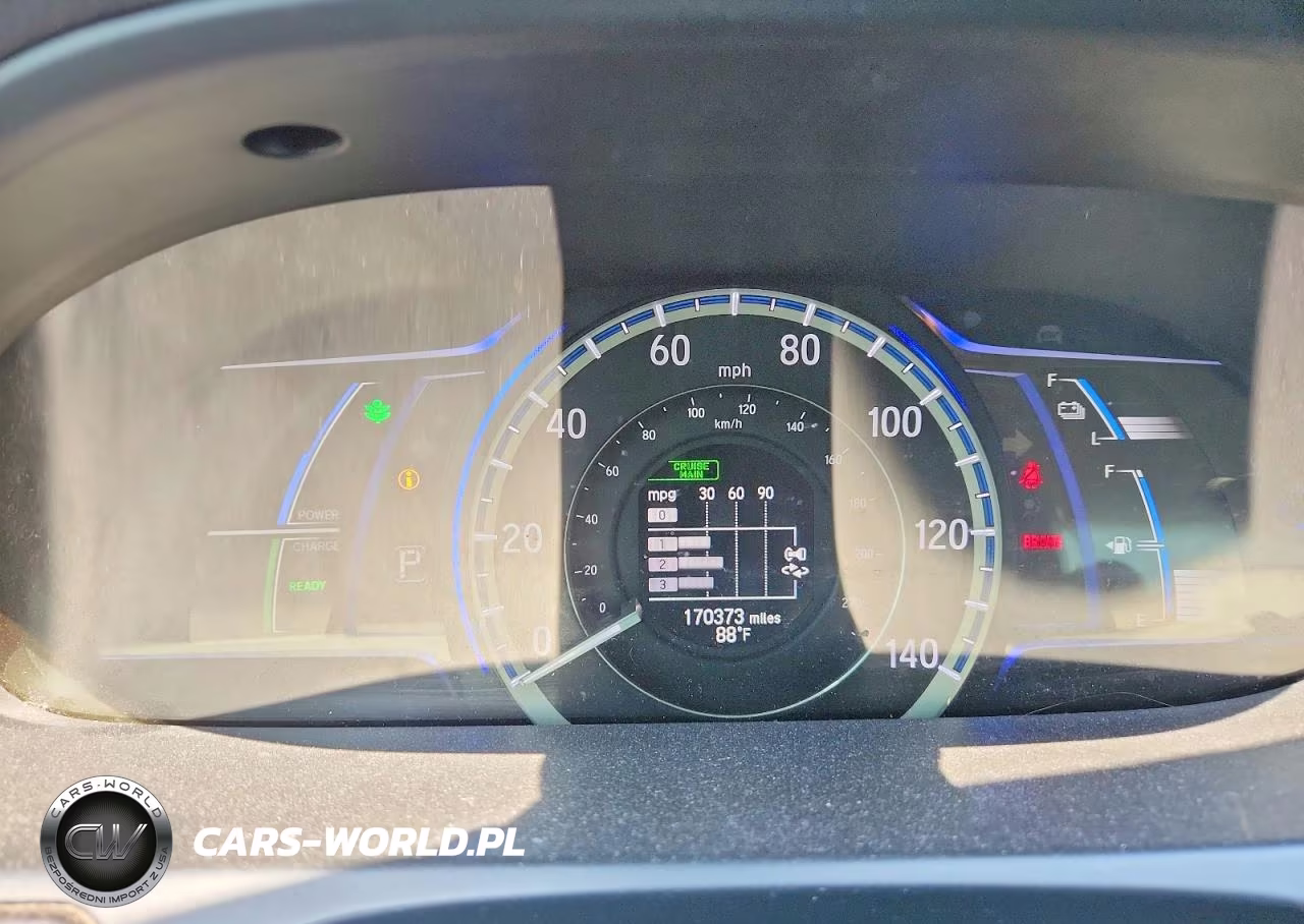 2015 Honda Accord Hybrid Exl VIN:1HGCR6F52FA011661 - 9