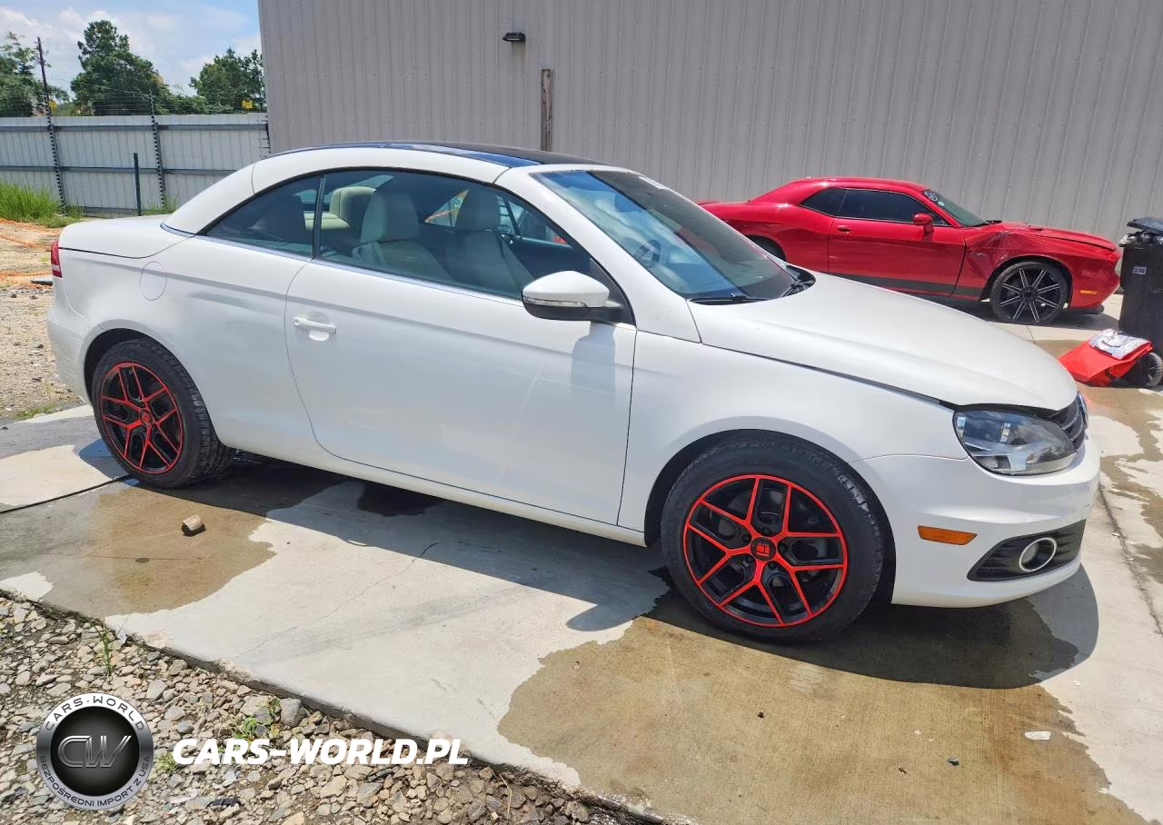 2013 Volkswagen Eos Komfort VIN:WVWBW8AH7DV000287 - 4