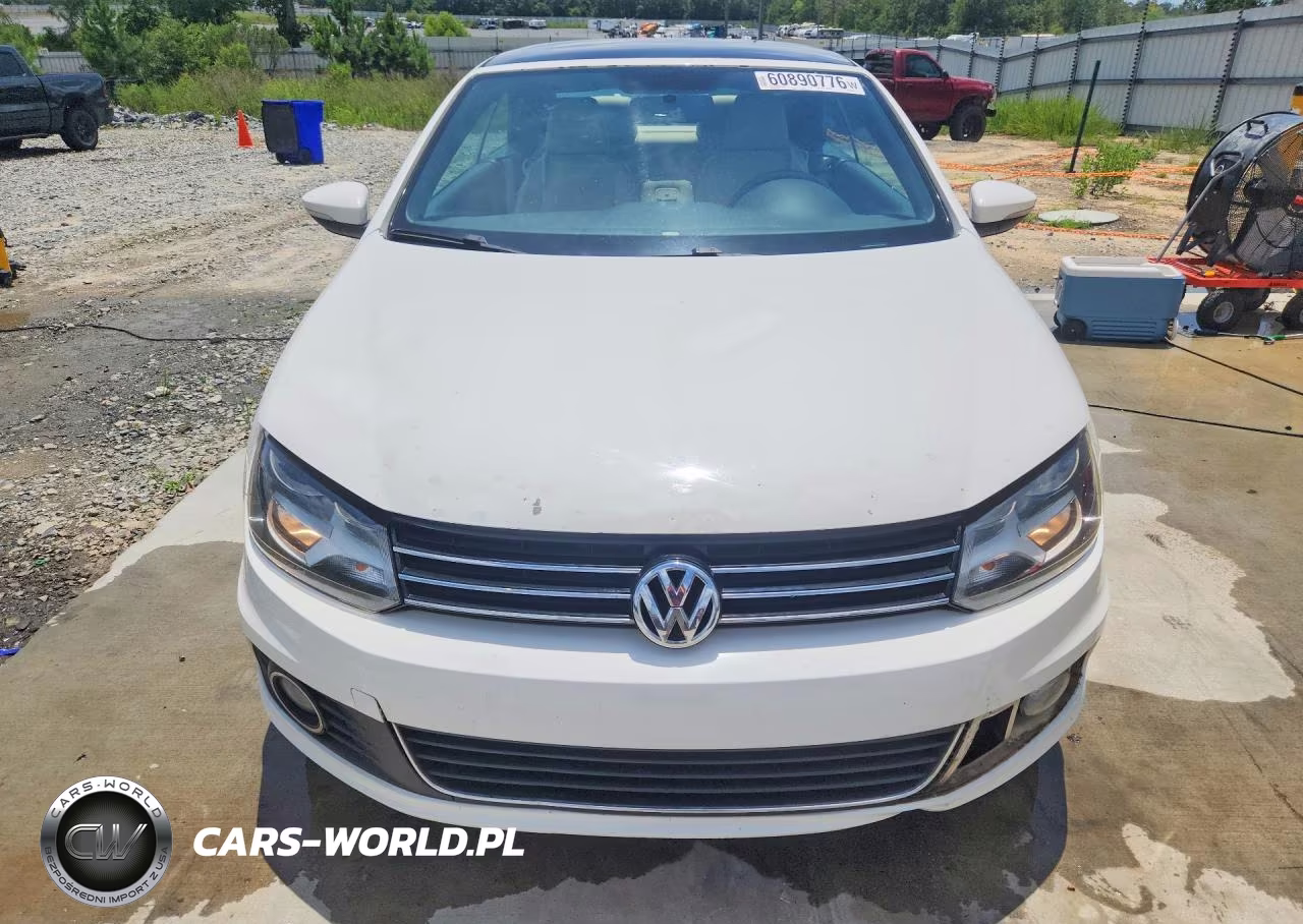 2013 Volkswagen Eos Komfort VIN:WVWBW8AH7DV000287 - 5